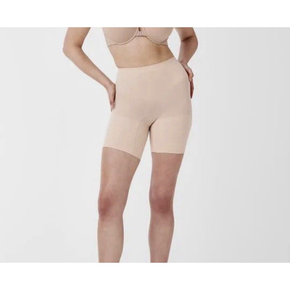 Spanx Power Shorts Shaper short Soft Nude Size L
